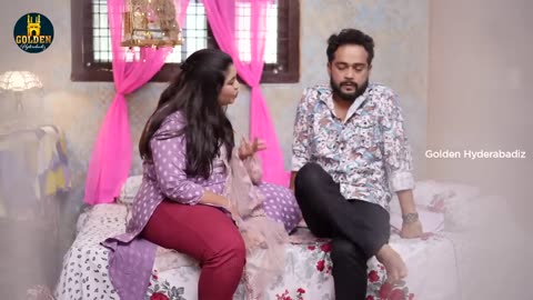 Husband Wife & Pyaar _ Episode 3 _ Hyderabadi Hilarious Comedy _ Family Drama _ Golden Hyderabadiz