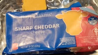 Eating Happy Farms Sharp Cheddar Cheese, Dbn, MI, 5/13/24