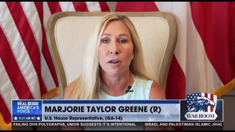 Congresswoman MTG Joins Bannon's War Room to Discuss the Biden Family Investigation