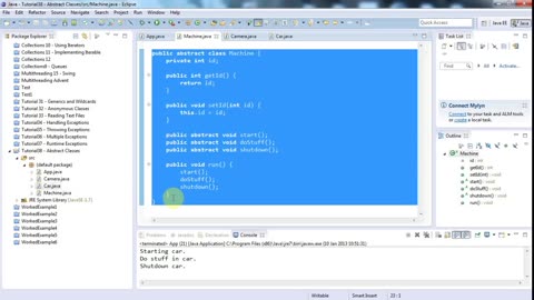 Learn Java Tutorial for Beginners, Part 38: Abstract Classes