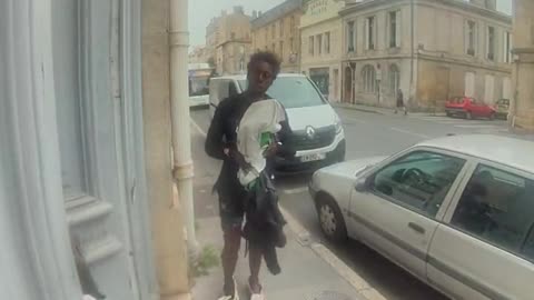 French Woman and Granddaughter violently attacked by Black Man in Bordeaux