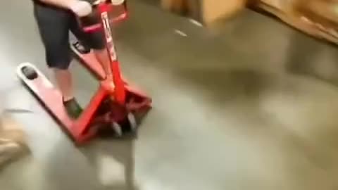 Smartest Forklift Driver