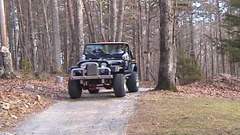 Black 1979 Jeep CJ-5