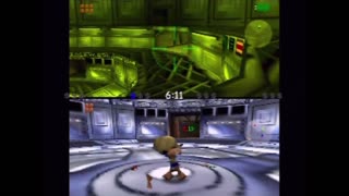 Conker's Bad Fur Day - Two-Player Heist Mode (Actual N64 Capture)