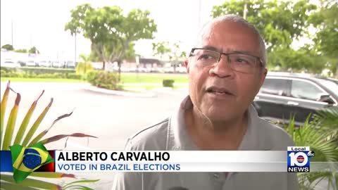 Local Brazilians keeping close eye on country's historic election