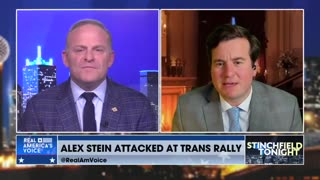 Alex Stein about being attacked at a trans rally.