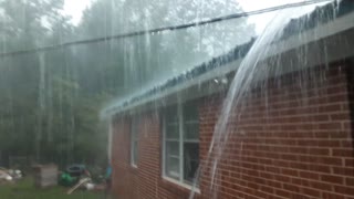 VERY heavy downpour in Georgia