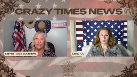 CRAZY TIMES NEWS - with 5DGRAMMA and SPECIAL GUEST KELLY SCHIELDS