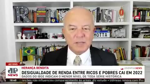 Desigualdade de renda entre ricos e pobres cai em 2022