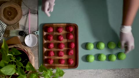 GOURMET peas with watermelon seeds.