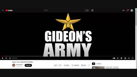 GIDEONS ARMY WEDNESDAY NIGHT 745PM EST 7/26/23