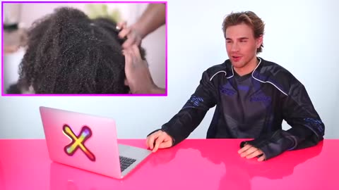 Hairdresser Reacts To Unbelievably Satisfying Viral Silk Press Videos