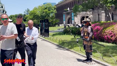 #12 SAMURAI Mannequin Prank at Osaka Castle Japan