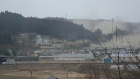 March 11, 2011 Tsunami hits Minami-Sanriku Japan