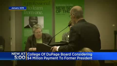 College of DuPage Board considers $4 million payment to former president to drop lawsuit