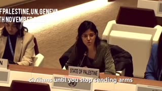 Palestinian Rep at the UN eviscerates the entire myth of Western "civilization"