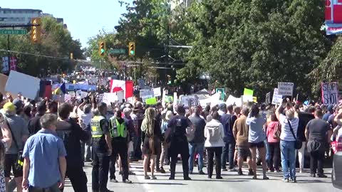 Vancouver Nurse Protest sept 1st 2021 #3