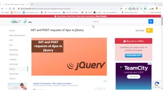 GET and POST requests of Ajax in jQuery In Urdu / Hindi - Learncodeweb