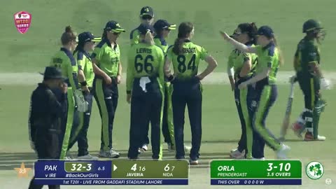 Orla Prendergast Takes 3-10 Pakistan Women vs Ireland Women 1st T20I 2022 PCB MW2T