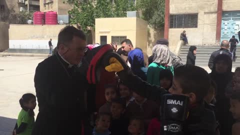 Boxing with the kids of Yarmouk (1)