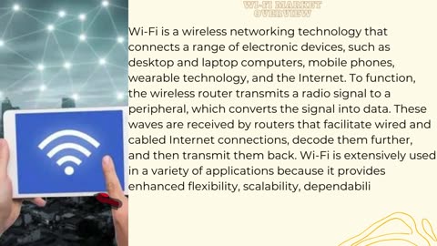 Wi-Fi Market - Global Industry Analysis, Size, Share, Growth Opportunities, Future Trends