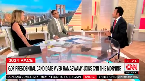 Don Lemon Doesn't Know How to Respond Vivek Ramaswamy Joins CNN's This Morning