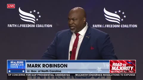 Mark Robinson endorses Trump as “ fighter and warrior” America should elect in 2024