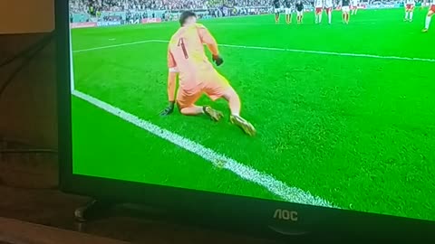 Lewandowski's goal against France in the Qatar 2022 World Cup