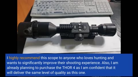 Customer Feedback: ATN X-Sight 4K Pro Smart Day/Night Hunting Scope w/Ballistics Calc, 3864x221...