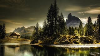 Relax Library: Video 18. Alpine Forest River. Relaxing videos and sounds
