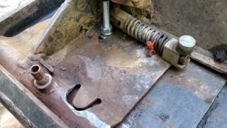 Bobcat 773 bucket latch replacement