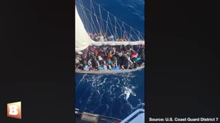 SHOCK VIDEO: Nearly 400 People Rescued from "Unsafe, Overloaded" Haitian Sailboat