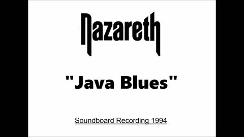 Nazareth - Java Blues (Live in Cumbernauld, Scotland 1994) Unplugged