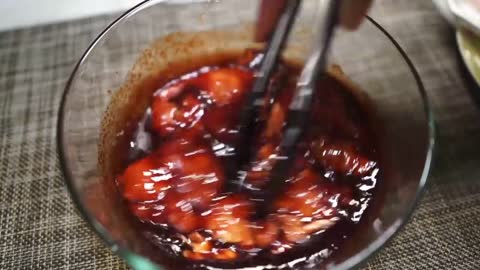 Easy Char Siew Chicken Roast | Chinese style red honey bbq chicken-16