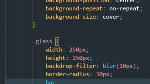 How To Make | Glass Effect? | Html Css