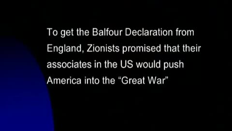 ZIONISTS, USA, PALASTINE, WWl, ll & lll HIGHLY IMPORTANT TRUTH TO SHARE!