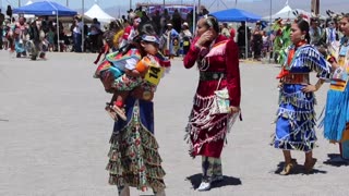 Pow-wow grand entrance 2017.