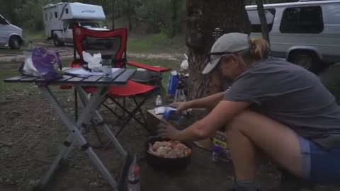 Dutch Oven Chicken and Vegetables - Chicken Recipe - Dutch Oven Cooking Recipe