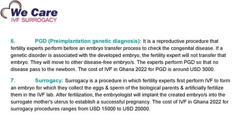 Which is the best result-oriented IVF clinic in Ghana?