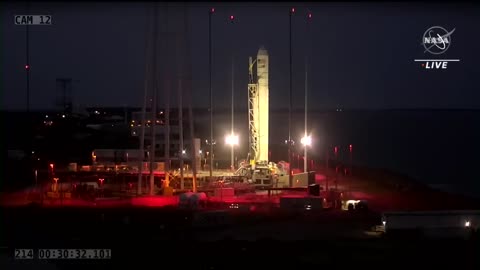 Rocket launch from Wallops Island