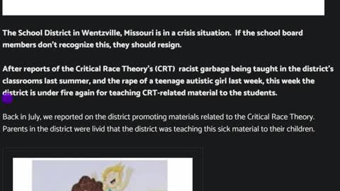 School Caught Teaching CRT