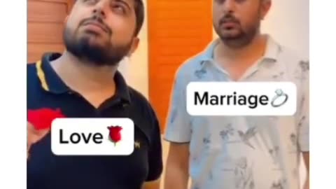 Love vs marriage