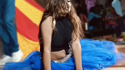 Indian Girl Hot Dance On Stage - 06