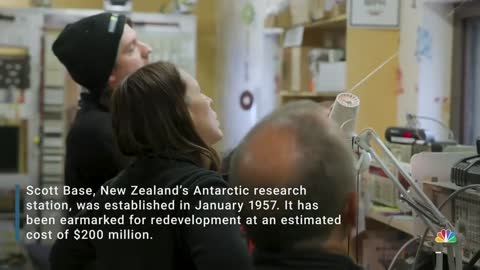 Video Shows New Zealand PM Jacinda Ardern Visiting Antarctica
