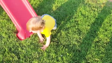 Funny Babies Playing Slide Fails - Cute Baby Videos-4