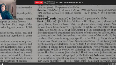 Did you know that the word black actually means inflammation of the skin... sunburn?