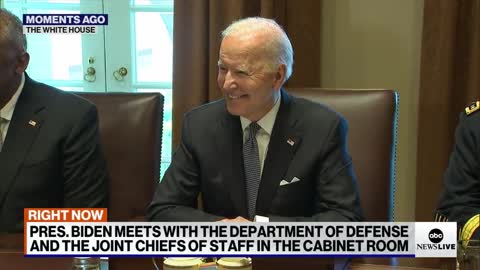 Watch: Biden Refuses to Take Questions as Staff Yell at Reporters to Leave President Alone