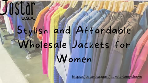 Stylish and Affordable Wholesale Jackets for Women