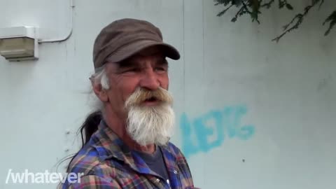 Homeless Man With A Funny Talent