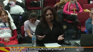 Jaqueline Breger Testifies to Arizona Legislature Outlining Public Officials' Widespread Corruption